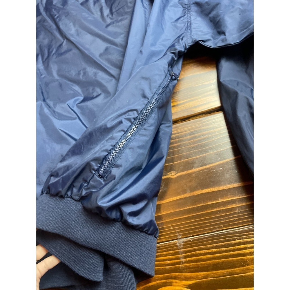 Totes Jacket, Men's Size Large, Blue, Pullover, Windbreaker, V-neck, Long Sleeve - Picture 3 of 7